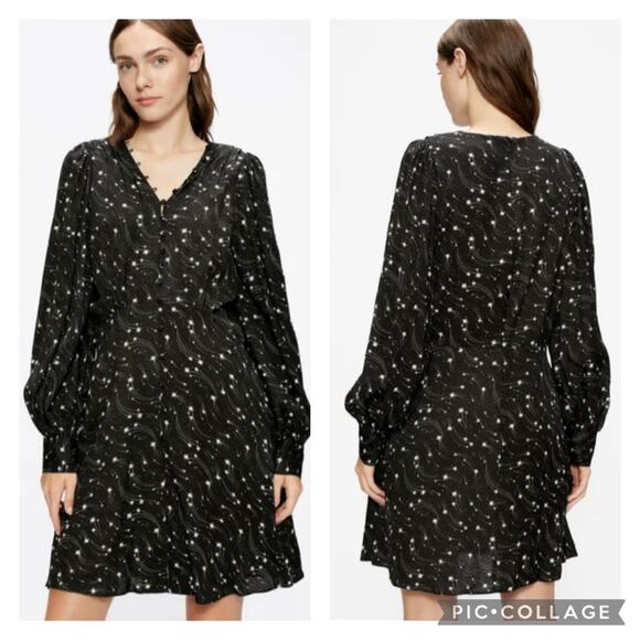 Ted Baker Dresses & Skirts - Ted Baker Gemmi Rouleau Celestial Star Print Dress Size 6